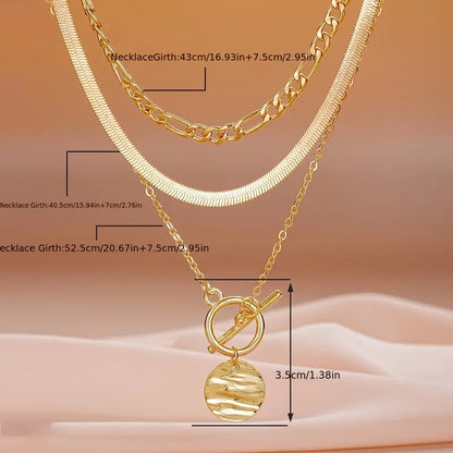 Medallion™ | Coin Layered Necklace