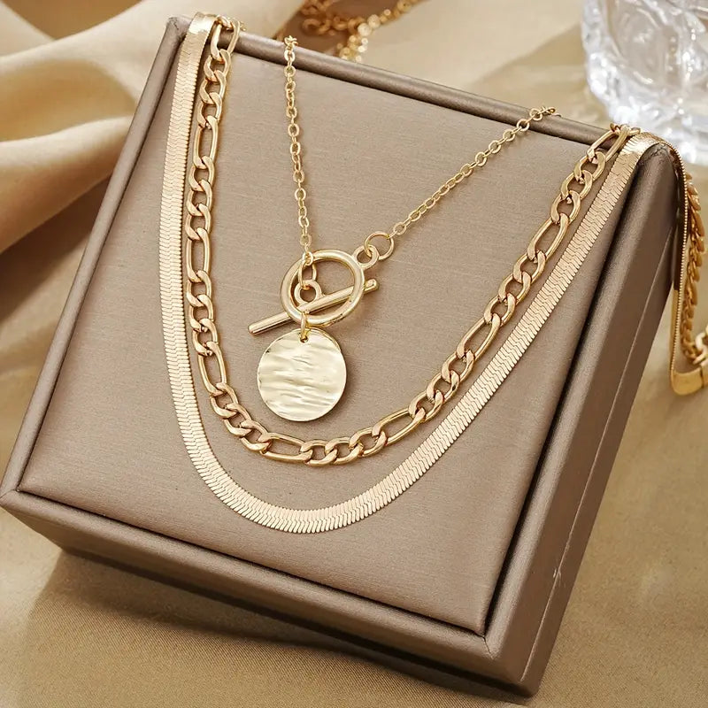 Medallion™ | Coin Layered Necklace