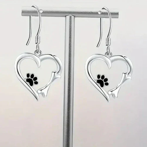 Pawprint™ | Paw Heart Earrings