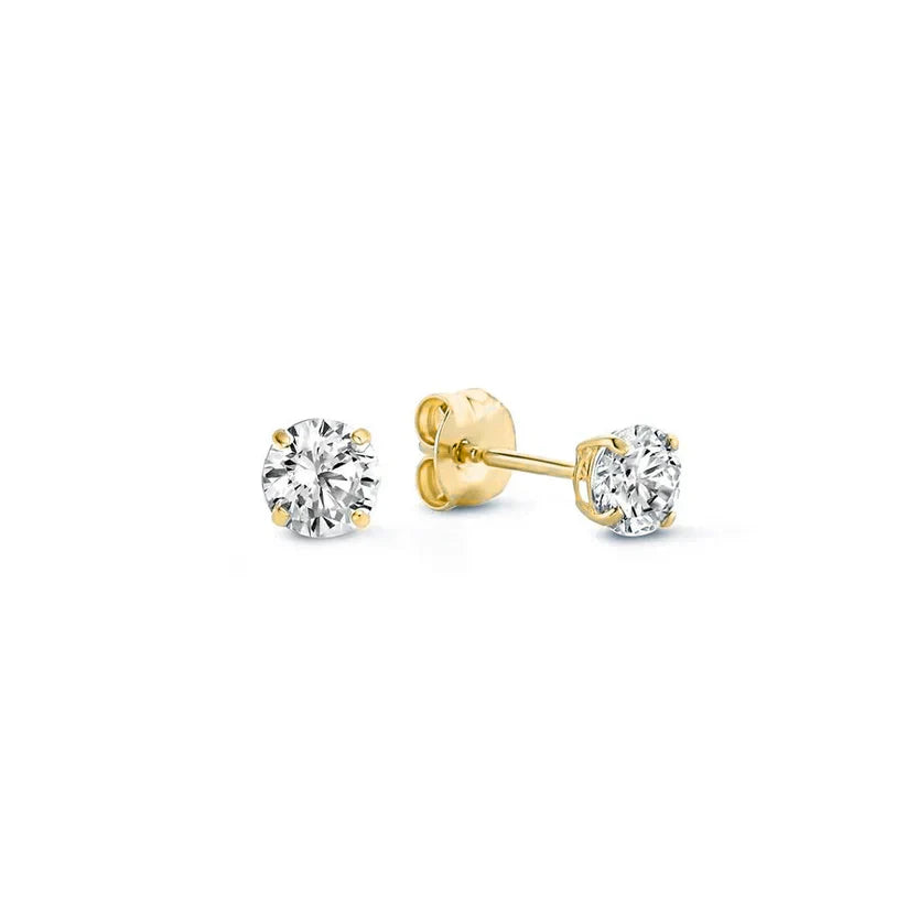 Teardrop™ | Stone Stud Earrings
