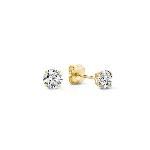 Teardrop™ | Stone Stud Earrings