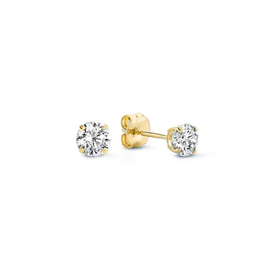 Teardrop™ | Stone Stud Earrings
