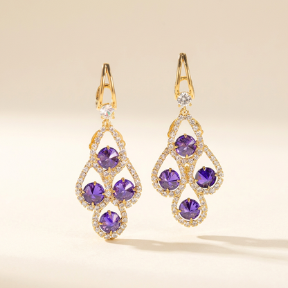 Violette™ | Crystal Drop Earrings VIP